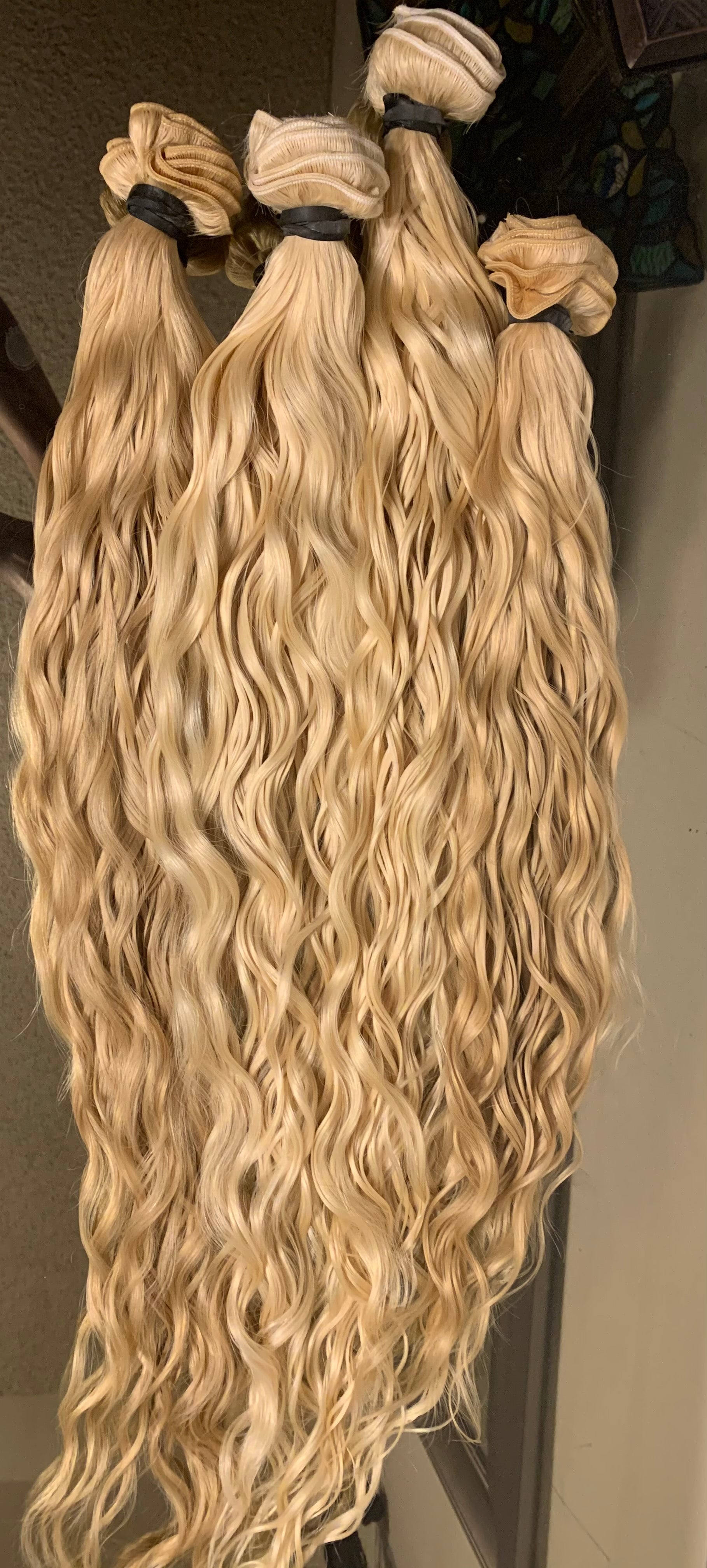 Raw Indian Blonde Wavy Hair